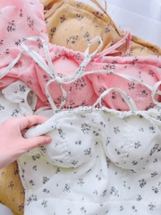 VÁY HOA NHÍ CÚP NGỰC DÂY CỔ xả 50k