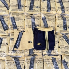 SET ÁO VÀNG QUẦN SUÔNG ALO NỮ SẴN (SALE 118k)