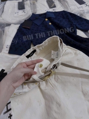 QUẦN JEAN NỮ BAGGY THÊU LV