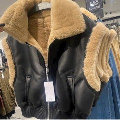 ÁO DA GHILE LÓT LÔNG NỮ THU ĐÔNG