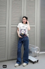 QUẦN JEAN NỮ TUỒN SIÊU CẤP MÀU XANH SẴN (SALE 151k)