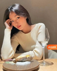 ÁO LEN Z.R CỔ THUYỀN 3 MÀU NỮ