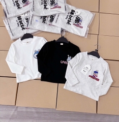 SET 3 ÁO ZIP LABUBU DÀI TAY CHO BÉ SẴN