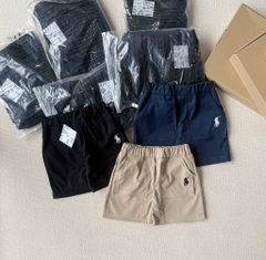 SET 3 QUẦN ĐÙI KAKI THÊU NGỰA BÉ TRAI