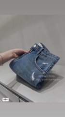 CHÂN VÁY JEAN NỮ RÁCH VIỀN SẴN- xả 70k