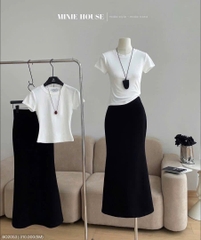 SET ÁO ZIP MIX CV DÁNG DÀI NỮ