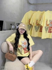 ÁO PHÔNG HOA LOVE SIÊU XINH NỮ