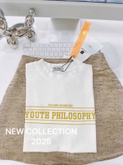 SET YOUTH ÁO CT MIX CHÂN VÁY TAFA NHŨ NỮ SẴN(SALE 145k)