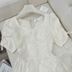 VÁY REN HẠT TAY NƠ - XẢ 59K