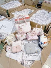 TÚI XÁCH - TÚI HELLO KITTY HỒNG XANH NỮ