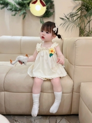 SET 2 BỘ 2 DÂY BÈO ĐÍNH HOA BÉ GÁI SẴN (SALE 95k)