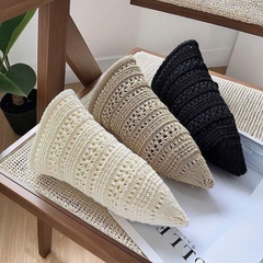 PHỤ KIỆN - MŨ ĐAN LƯỚI VINTAGE NỮ SẴN (SALE 23k)