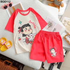 BỘ BÉ GÁI SIZE ĐẠI XUẤT SIÊU MỀM MÁT