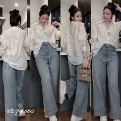 QUẦN JEANS NỮ SUÔNG GẤU TO TÚI VẠT SẴN