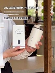 ĐỒ GIA DỤNG - CỐC GIỮ NHIỆT MÀU KEM