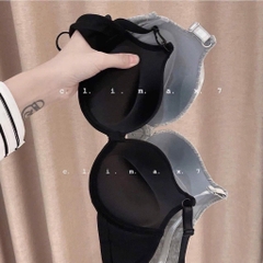 COMBO 2 ÁO NGỰC ĐEN XÁM NỮ