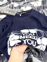 ÁO PHÔNG HOA YOU NEED YOU CỘC TAY NỮ