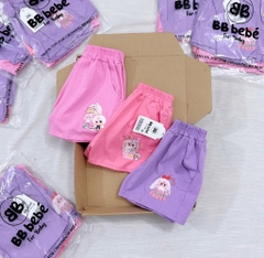 SET 3 QUẦN CT TONE HỒNG TÍM BÉ GÁI
