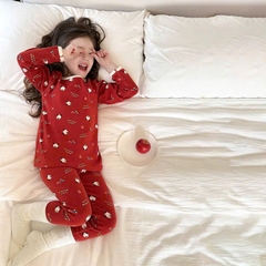 SET BỘ ĐỎ CHÓ MAY MẮN BÉ TRAI BÉ GÁI (TQ)