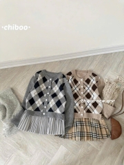 ÁO LEN CARDIGAN TRÁM QC NỮ THU ĐÔNG