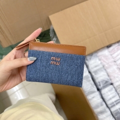 PHỤ KIỆN - VÍ CẦM TAY MIU MIU NHIỀU MÀU