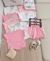SET 3 BỘ TONE HỒNG BÉ GÁI