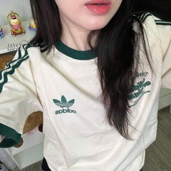 ÁO PHÔNG DAS VIỀN XANH LÁ NỮ SẴN