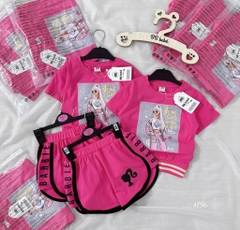 SET BABY HỒNG ĐẬM BO GẤU XINH BÉ GÁI SẴN (SALE 65k)