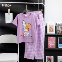 BỘ NỮ ÁO COTTON QUẦN THÔ KẺ XUẤT DƯ XỊN NỮ