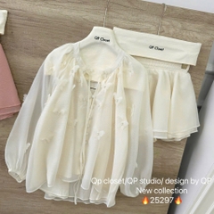 SET TƠ 2 LỚP CÚC BỌC NỮ
