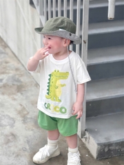 SET BỘ KHỦNG LONG XANH BƠ BÉ TRAI SẴN