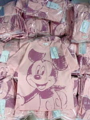 ÁO PHÔNG HỒNG HOẠ TIẾT MICKEY NỮ SẴN