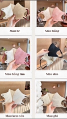 PHỤ KIỆN - SET 50C KHẨU TRANG UNI NHIỀU MÀU SẴN
