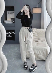 QUẦN BAGGY KAKI DÂY RÚT QC SIÊU CHẤT 3M NỮ