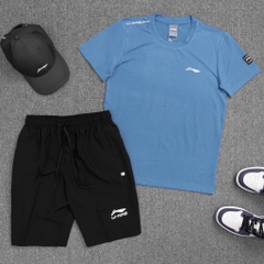 SET BỘ NAM CỔ TRÒN LI- NING SẴN