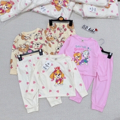 SET 3 BỘ THU ĐÔNG BÉ GÁI IN HÌNH CHÚ CHÓ