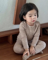 SET 2 BỘ TĂM ĐŨA LÔNG BÉ GÁI BÉ TRAI