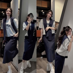 SET BỘ CV KÈM KHĂN NỮ SẴN (SALE 125k)