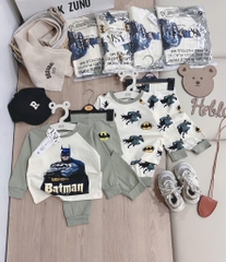 SET 2 BỘ DÀI BATMAN TONE RÊU BÉ TRAI SẴN