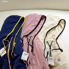 ÁO GIÓ CROP NỮ SẴN