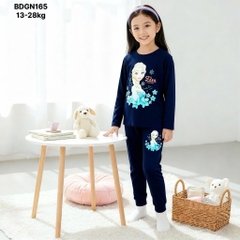 SET BỘ DÀI COTTON XUẤT DƯ KITTY BUNNY ELSA SIZE ĐẠI BÉ GÁI