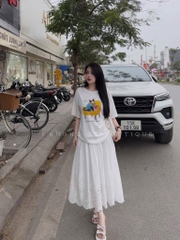 CHÂN VÁY THÔ REN MAXI SIU XINHH NỮ