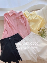 SET ÁO SƠ MI MIX QUẦN SHORT NỮ (SALE 143k)