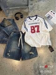 SET ÁO THÔNG HƠI 87 MIX QUẦN JEAN NỮ