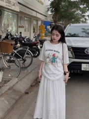 CHÂN VÁY THÔ REN MAXI SIU XINHH NỮ