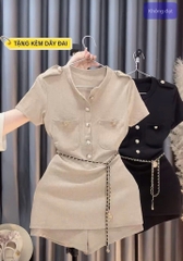 SET ÁO QUẦN BODY KÈM XÍCH NỮ(xả 135k)