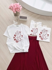 SET BỘ CV ĐỎ MIX ÁO CT NỮ SẴN