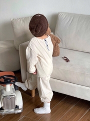 SET HAI BỘ NGỦ HOẠ TIẾT VỊT CHO BÉ