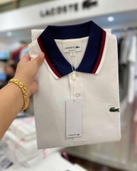 ÁO POLO LACCOST PHỐI CỔ THAN NAM