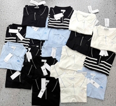 ÁO LEN POLO CỔ THÊU CÁ SẤU NỮ